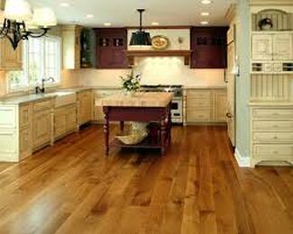 Hardwood Floors in Kitchen