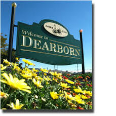 Dearborn Michigan Sign